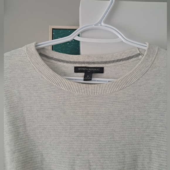 Banana Republic Cotton Crewneck Sweater - Picture 3 of 4